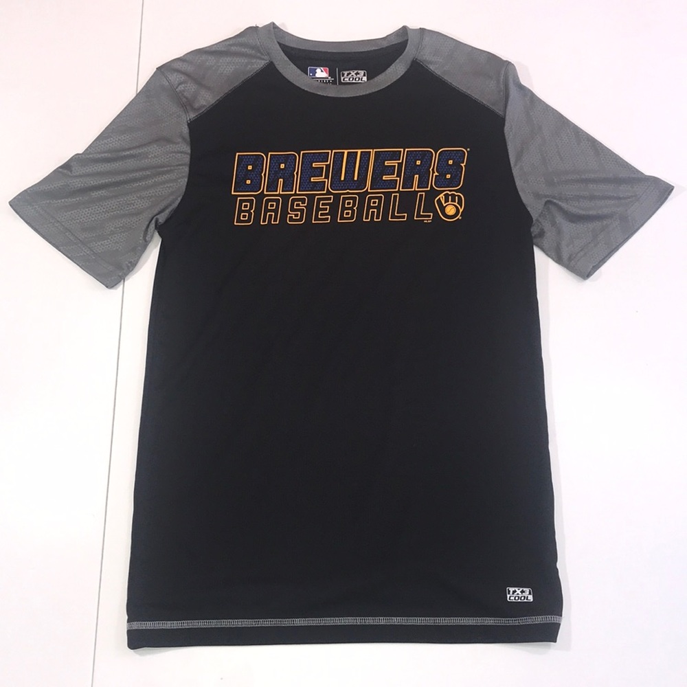 Milwaukee Brewers Shirt TX3 Cool Small